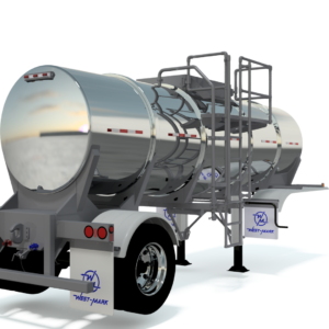 Potable/ Non-Potable Water, Non-Hazardous Liquids Waste Single-axle Semi-Trailer