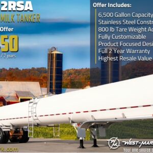 Milk Tanker For Lease