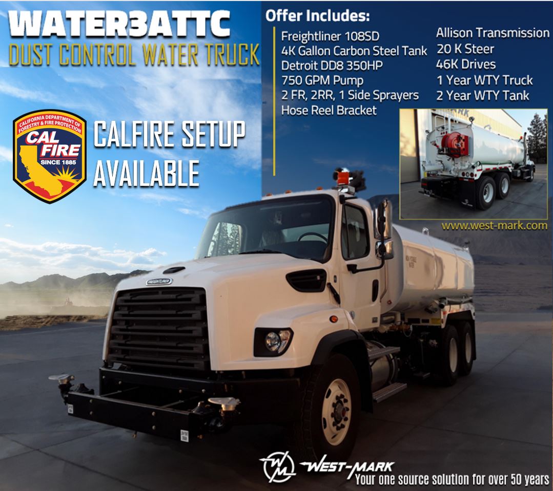 2023 4K Gallon Dust Control Truck