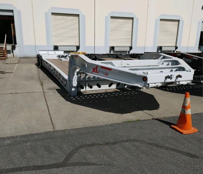 100MG 10' Wide Trunnion Axle Trailer