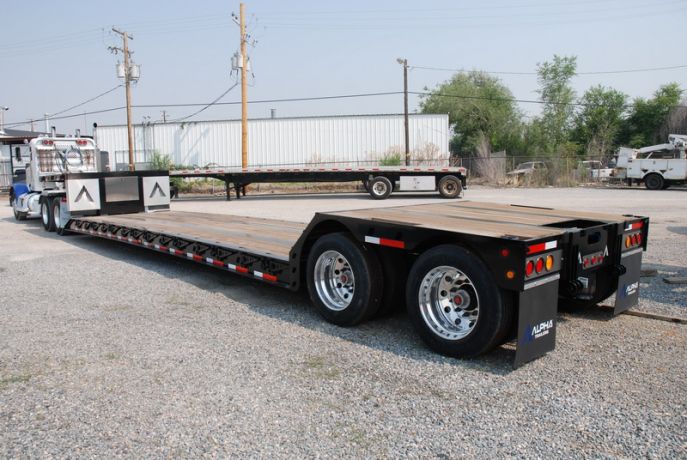 Alpha Mechanical Detachable Double Drop Lowboy  (A80MG)