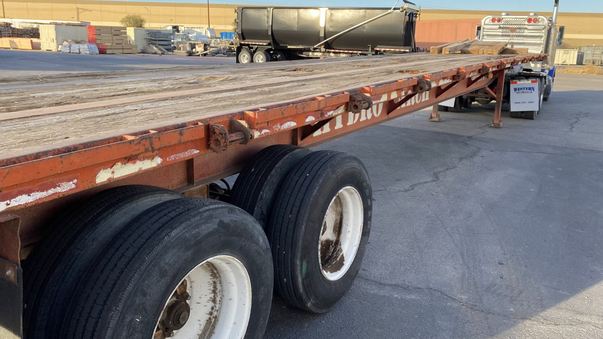 1994 Fontaine Flatbed Trailer