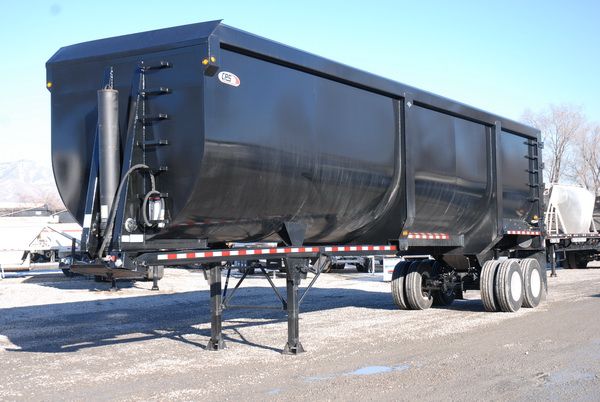2022 New CPS High Side Half Round Dump Truck Trailer - Image 2