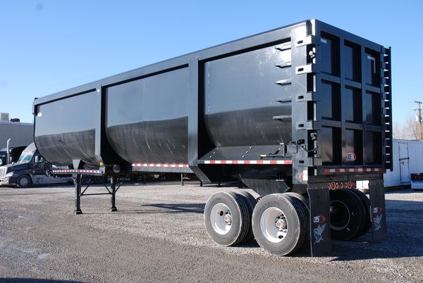 2022 New CPS High Side Half Round Dump Truck Trailer - Image 4