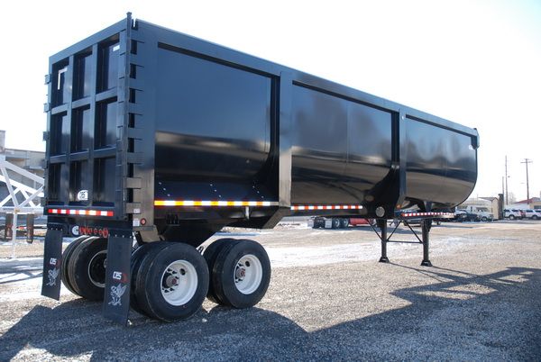2022 New CPS High Side Half Round Dump Truck Trailer - Image 6