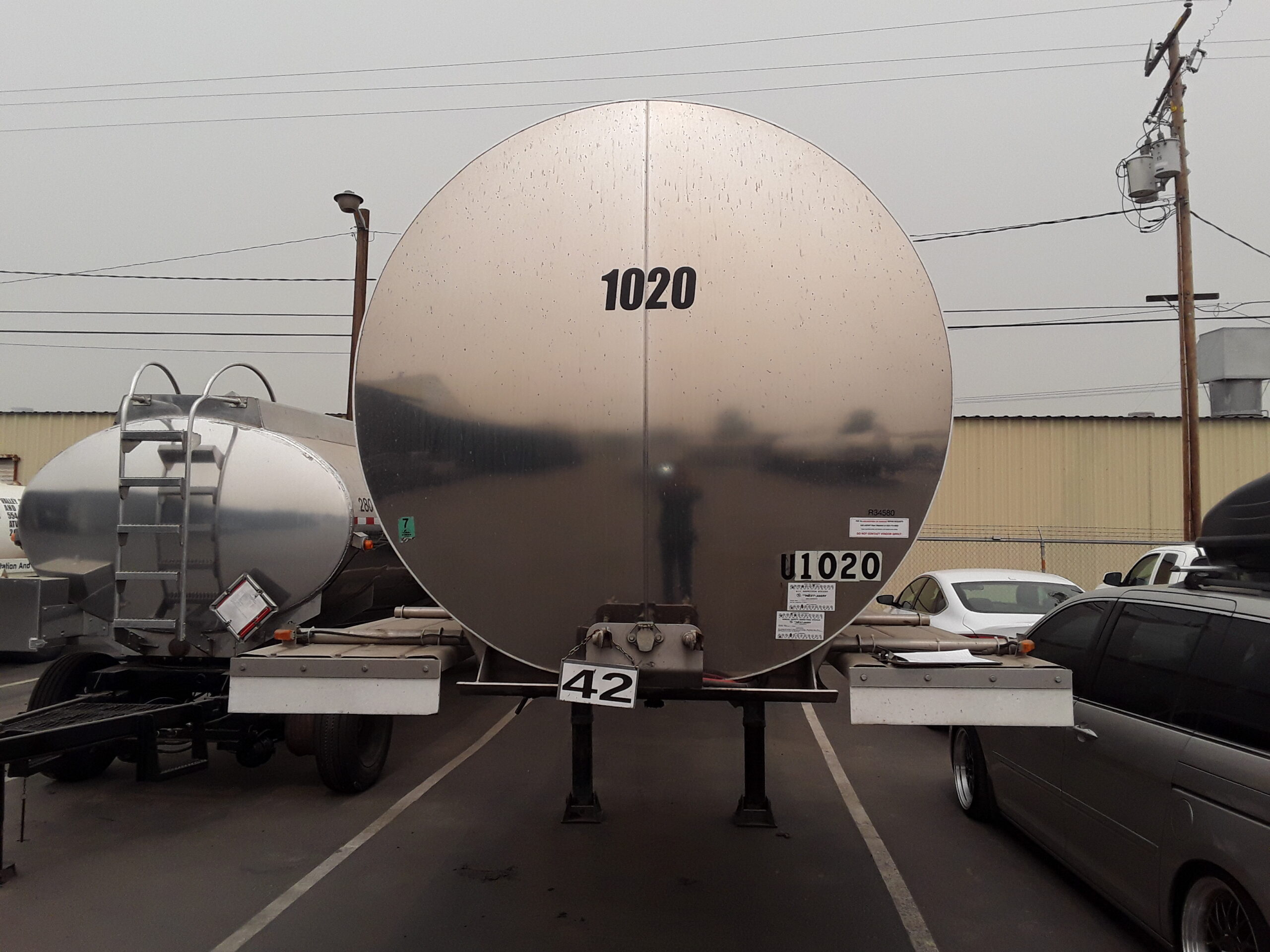 U1020 RENTAL 2008 West-Mark 6700 GALLONS STAINLESS STEEL SANITARY